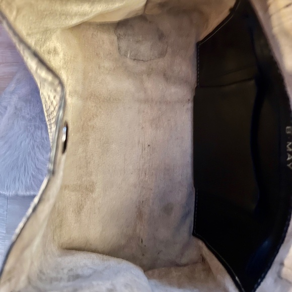 BMay Bags Embossed Python Soft Leather Essential Tote Purse Handbag - Picture 13 of 13